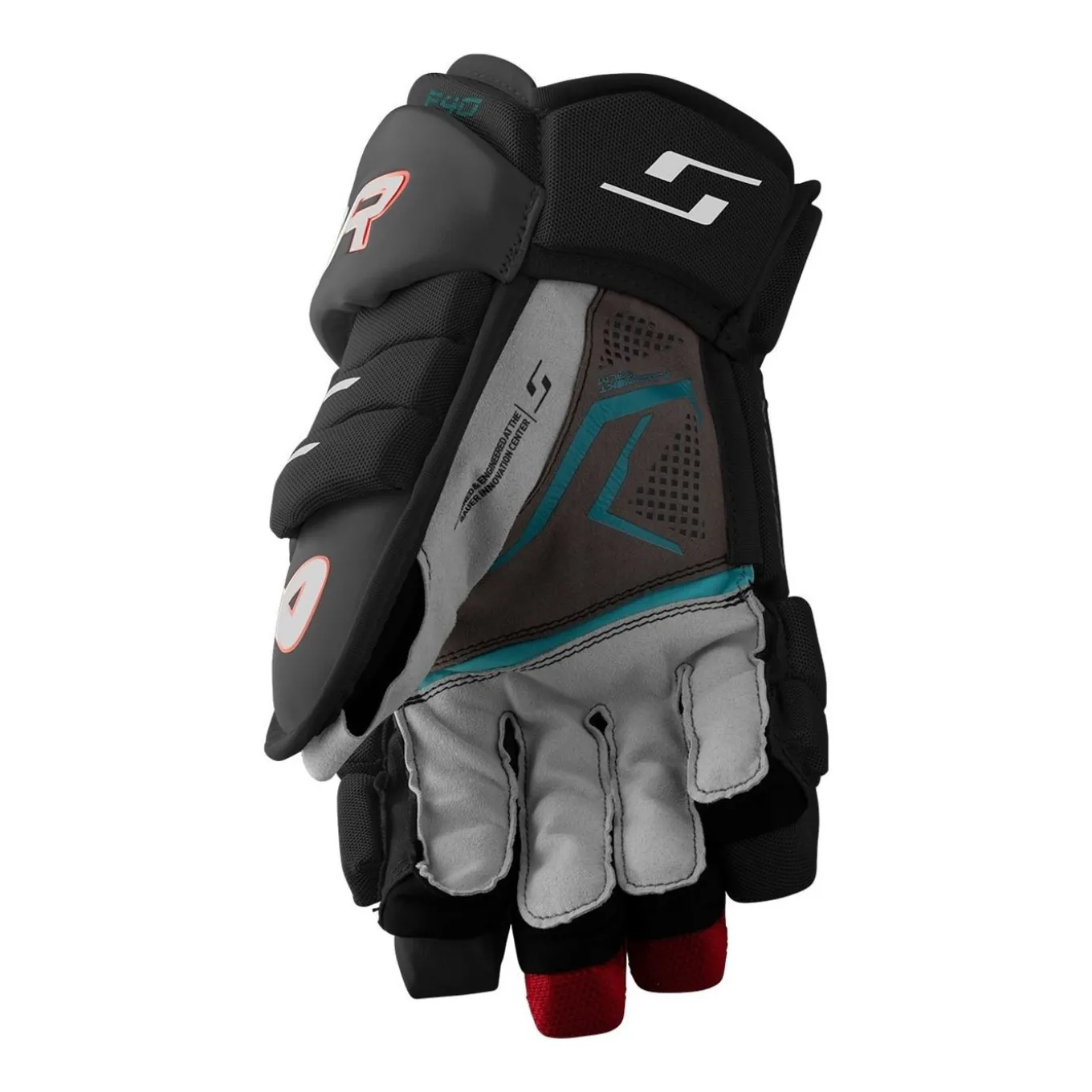 Bauer Hockeyhandskar Supreme F40 Jr Black/Red