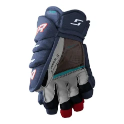 Bauer Hockeyhandskar Supreme Fuse Jr Navy/Red