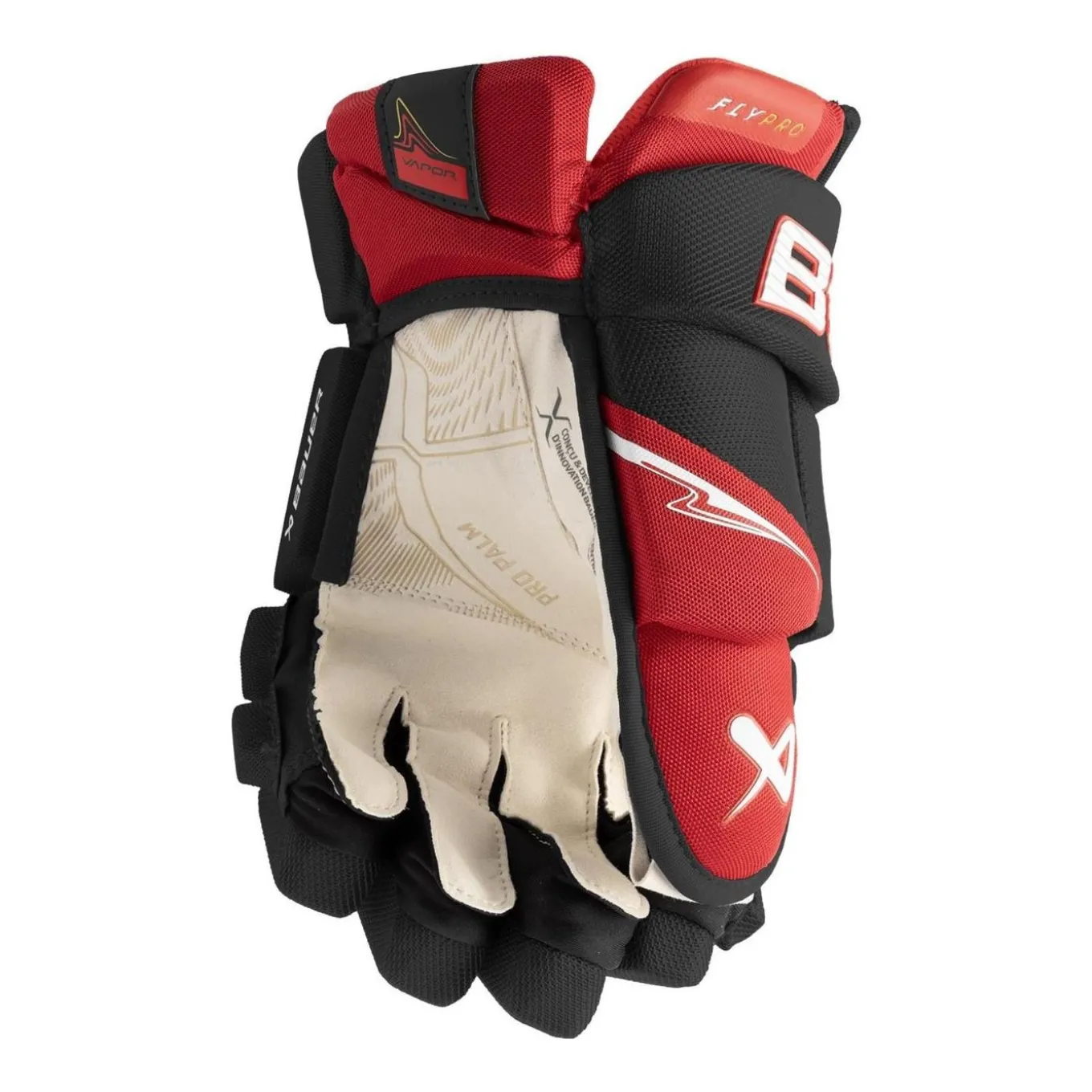 Bauer Hockeyhandskar Vapor Flypro Int Black/Red