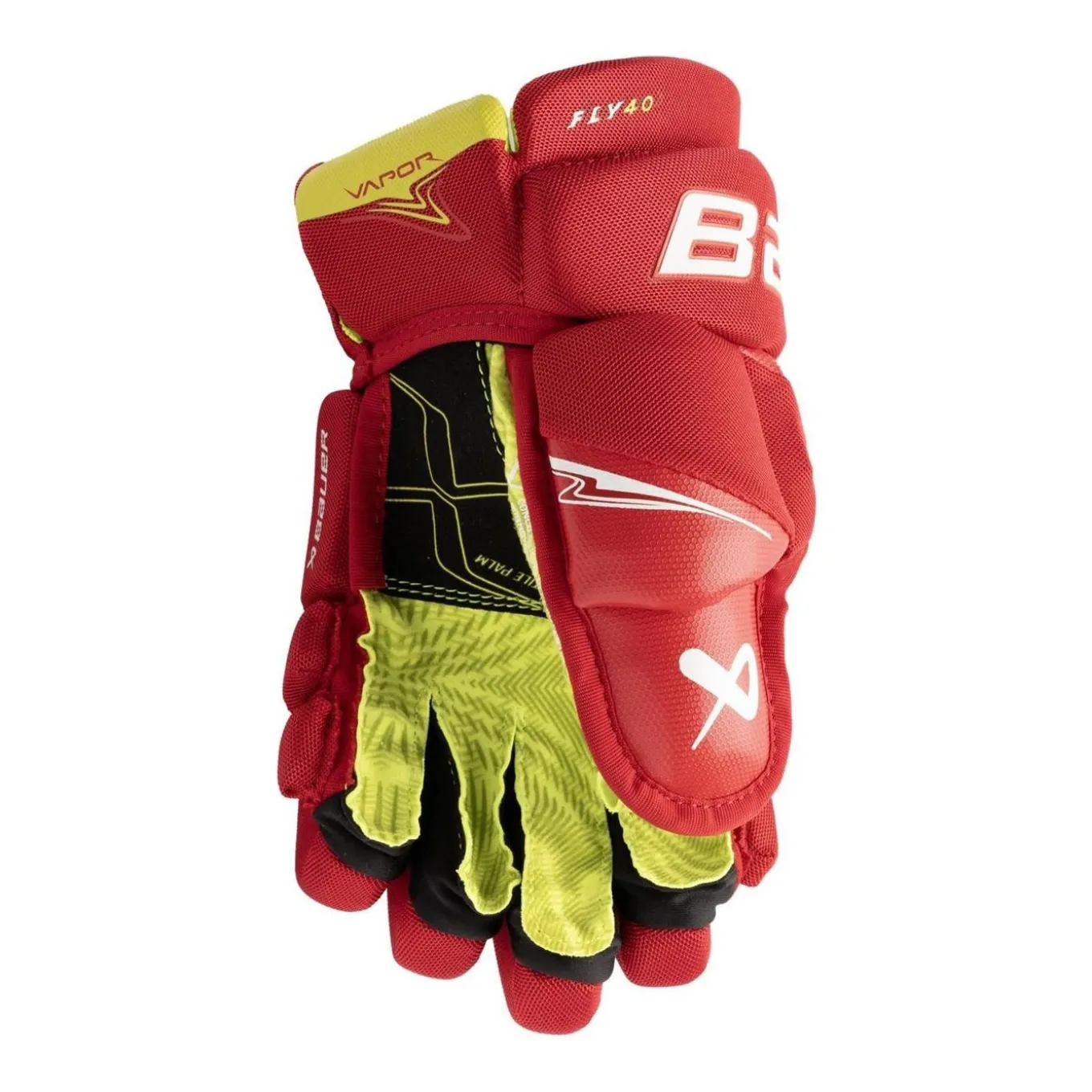 Bauer Hockeyhandskar Vapor Fly40 Jr Red