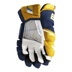 Bauer Hockeyhandskar Vapor Flylite Jr Navy/Gold