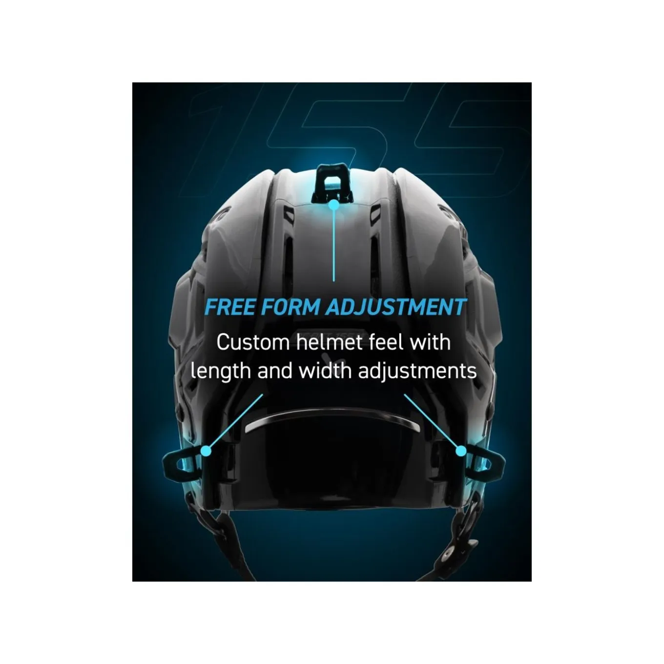 Bauer Hockeyhjälm Re-Akt 155 Blue