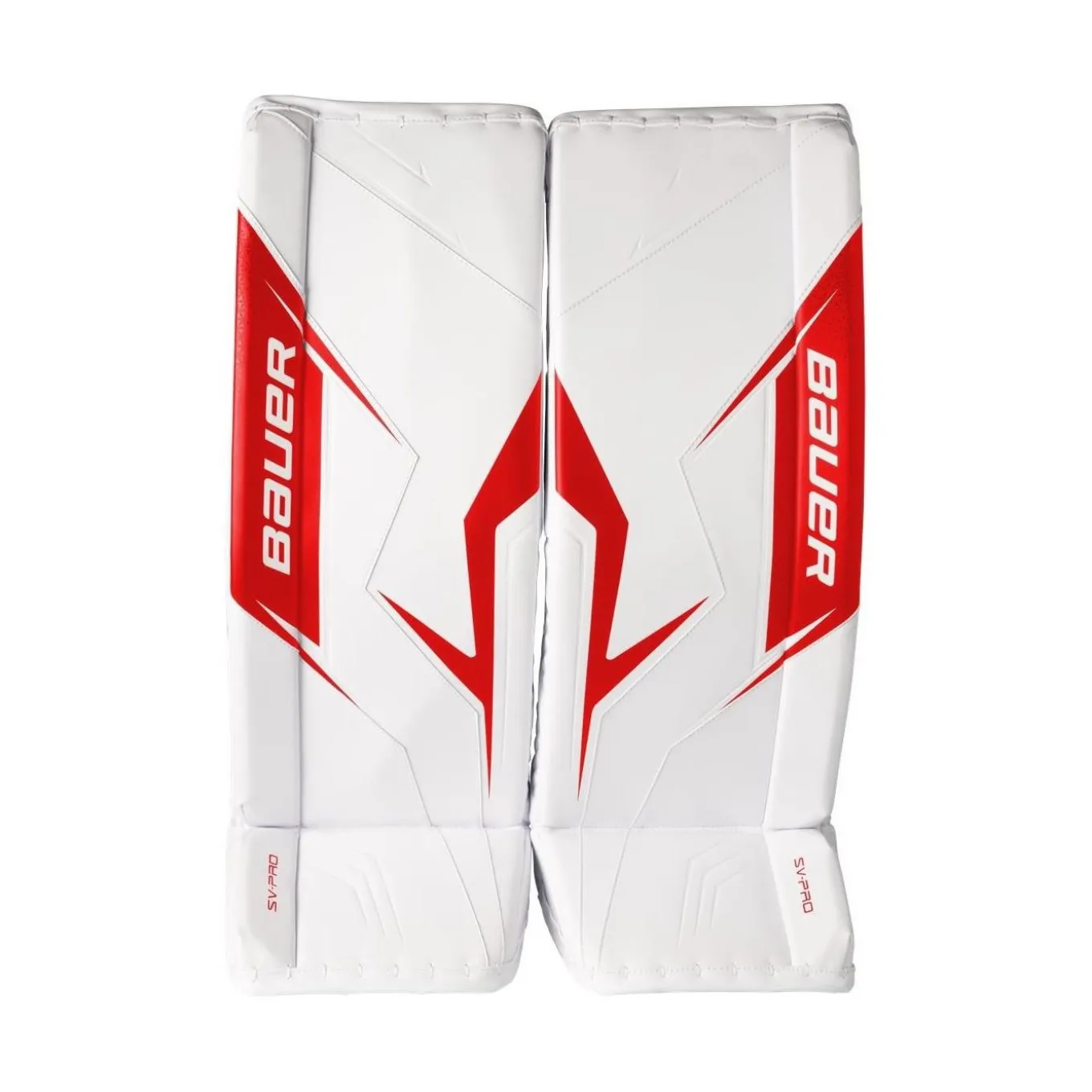 Bauer Målvaktsbenskydd SV-Pro Sr White/Red