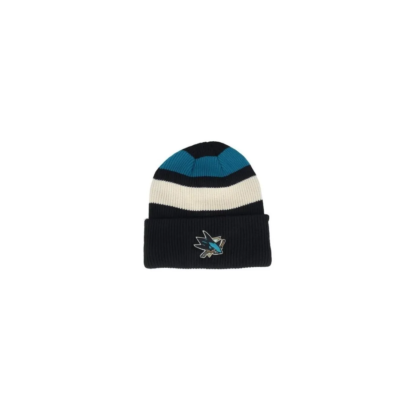 47 Brand Mössa NHL Clubhouse Jennings Cuff Knit San Jose Sharks