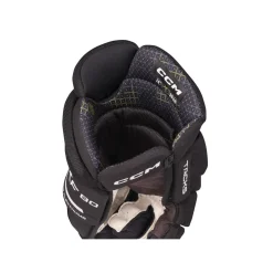 CCM Hockeyhandskar Tacks XF 80 Jr Black/White