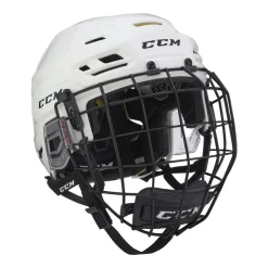 CCM Hockeyhjälm 310 Combo Jr White