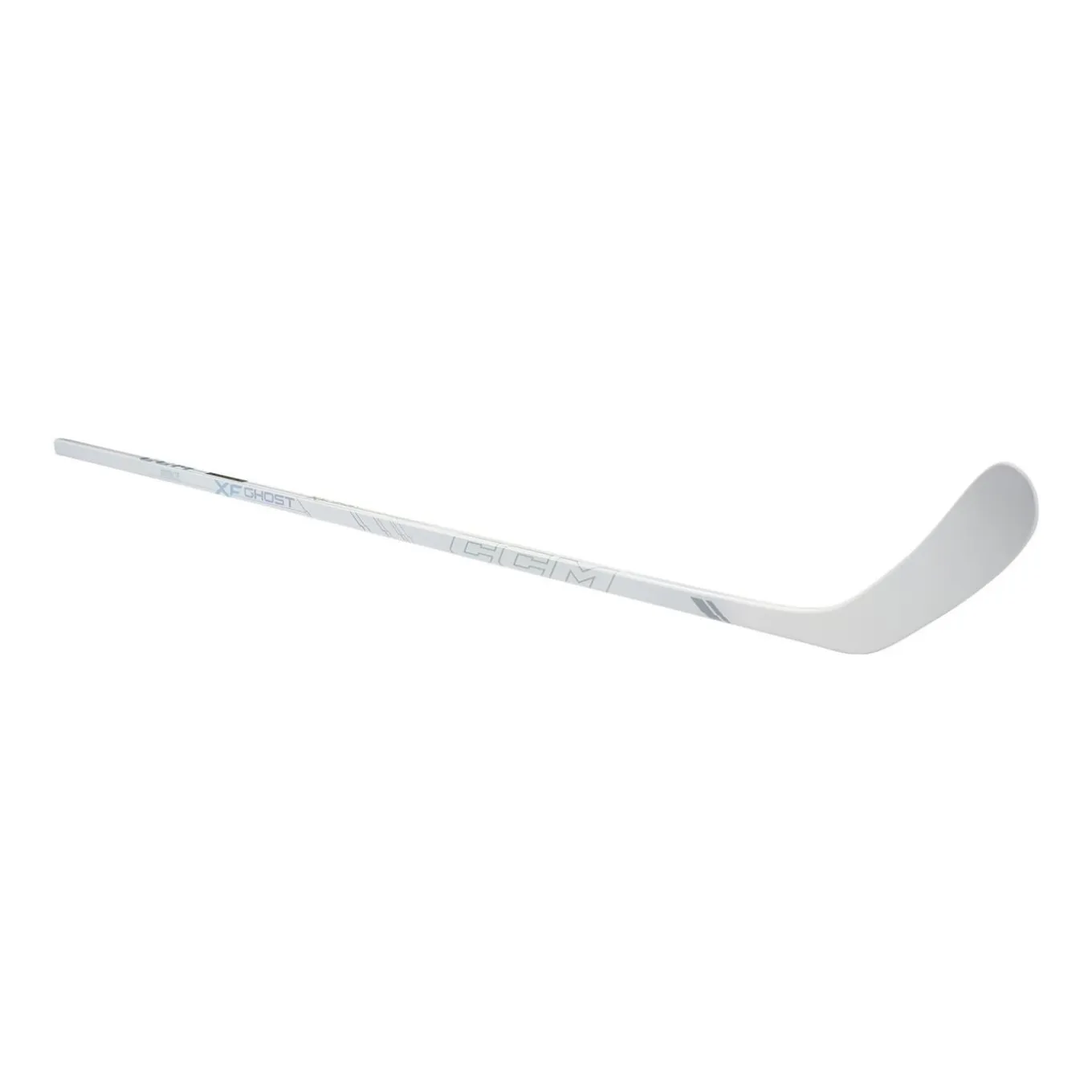 CCM Hockeyklubba XF Ghost Jr White