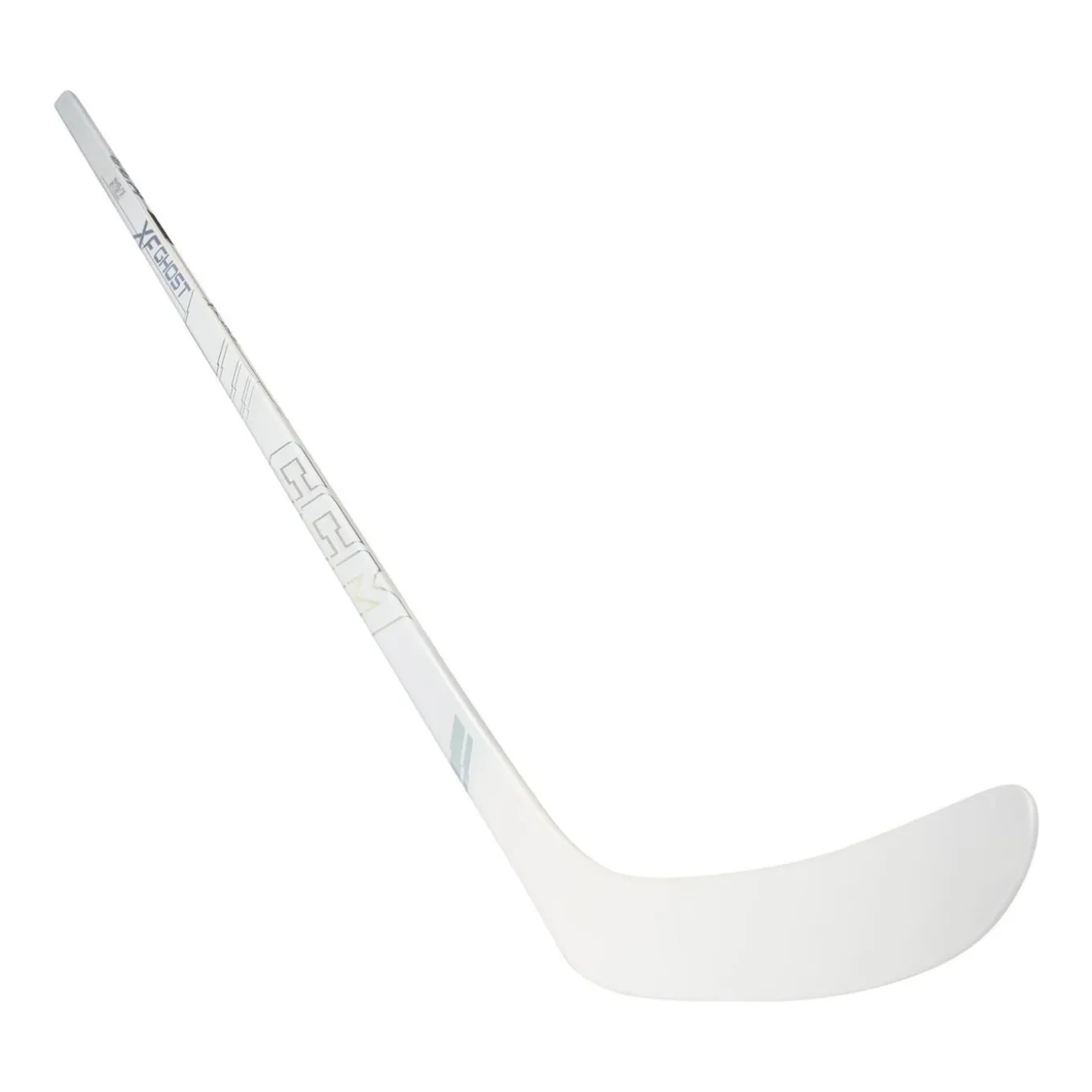 CCM Hockeyklubba XF Ghost Jr White