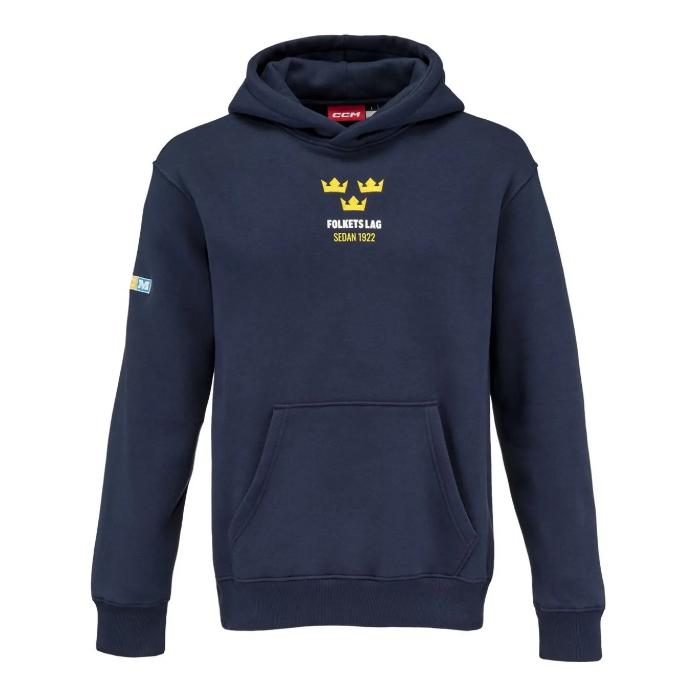 CCM Hoodie Front Print Team Sweden Sr
