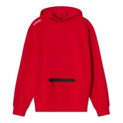CCM Hoodie Tech Fleece Womens Sr Red
