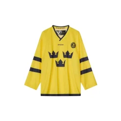 CCM Matchtröja Replica Team Sweden Sr Yellow