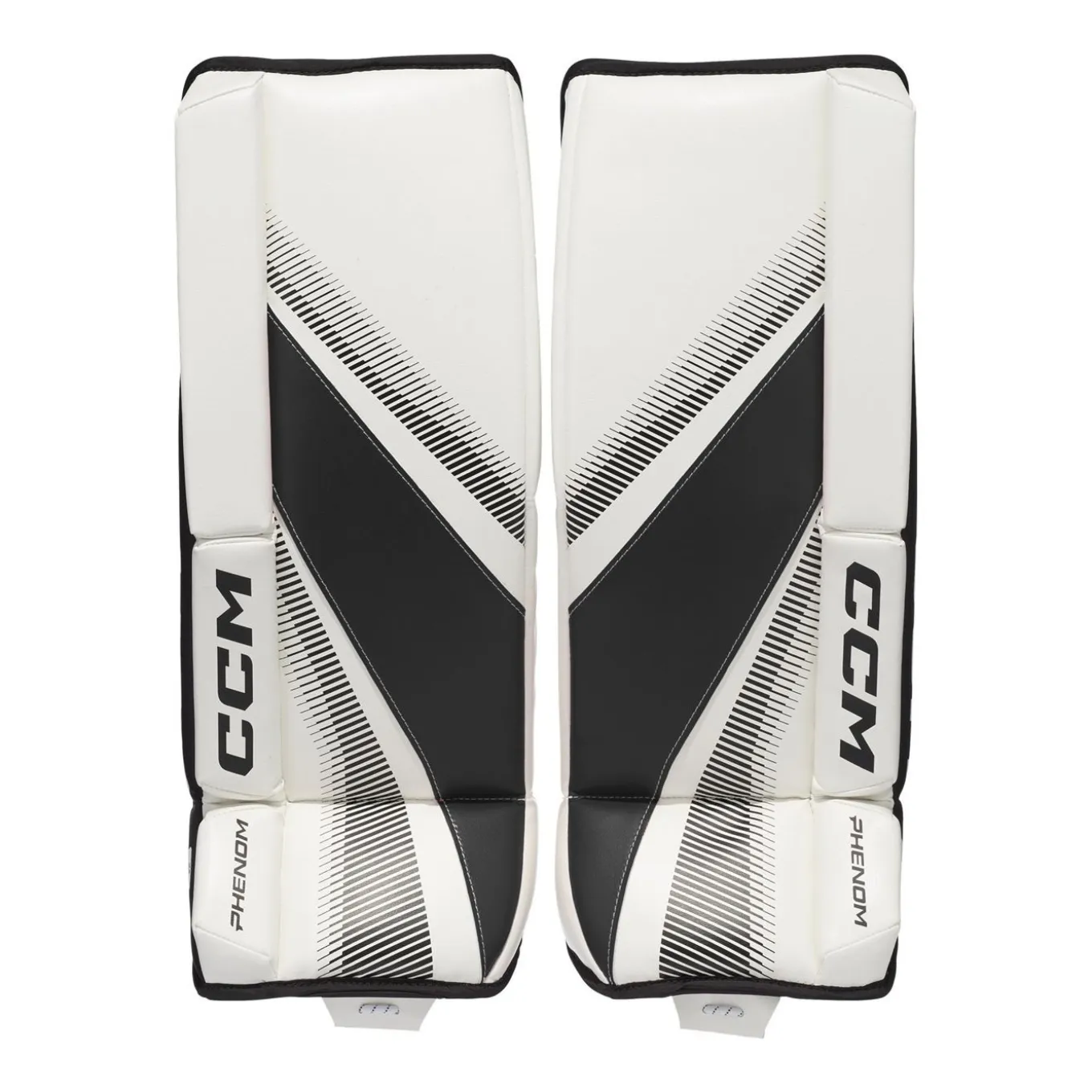 CCM Målvaktsbenskydd PHENOM Yth White/Black