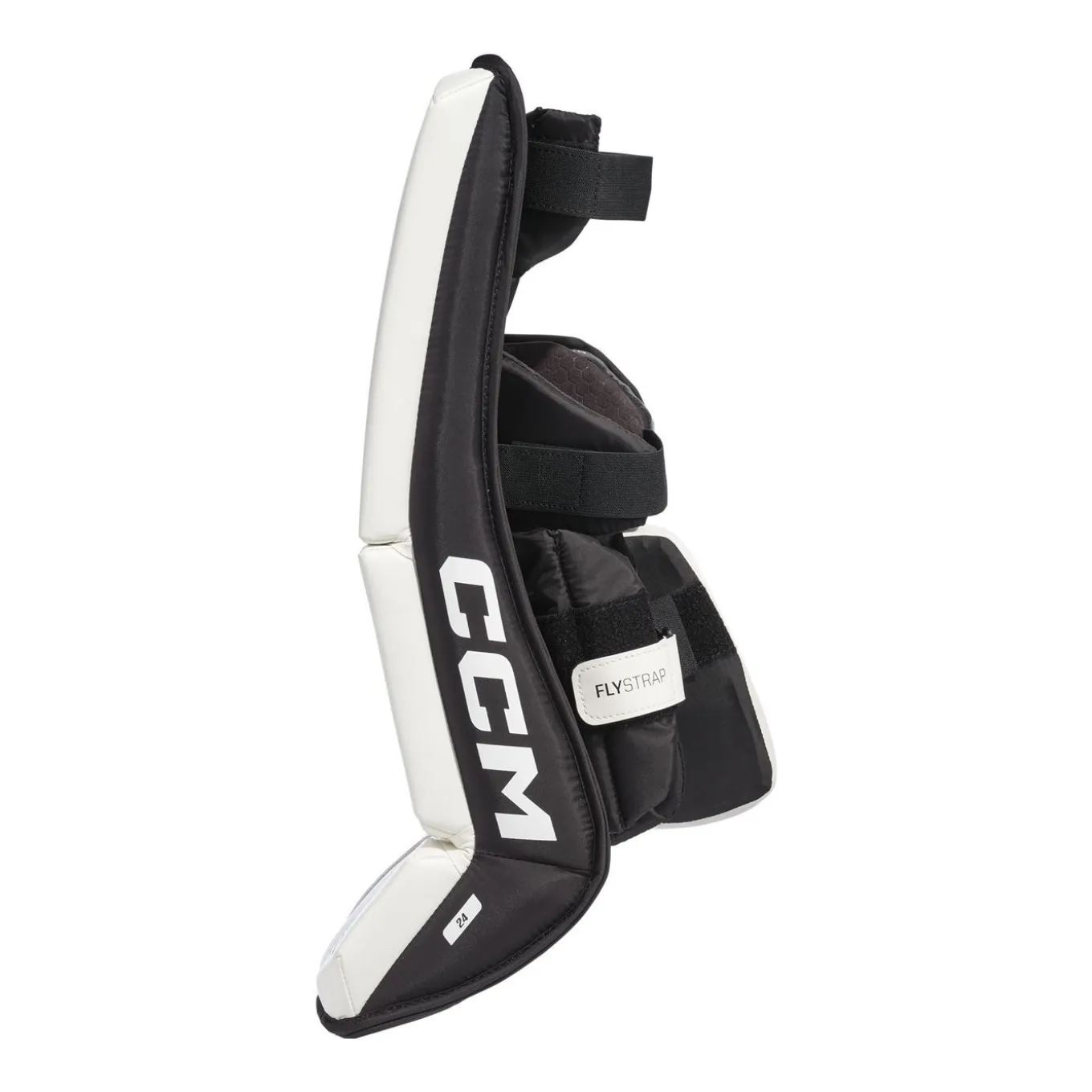 CCM Målvaktsbenskydd PHENOM Yth White/Black