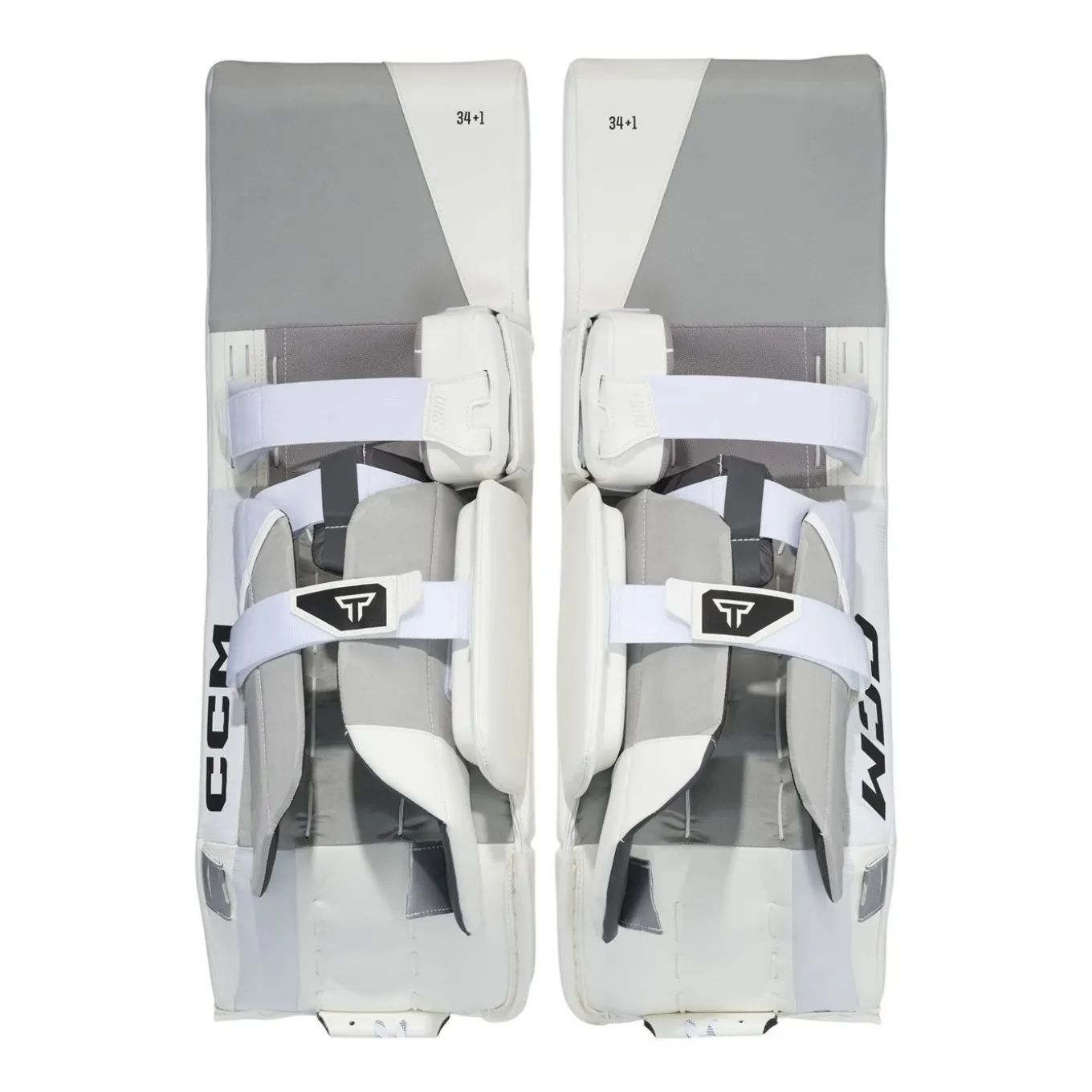 CCM Målvaktsbenskydd Tacks Sr White/White