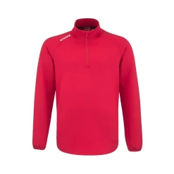 CCM Tröja Locker 1/4 Zip Jr Red