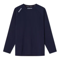 CCM Tröja Tech Fleece Crew Neck Jr Navy