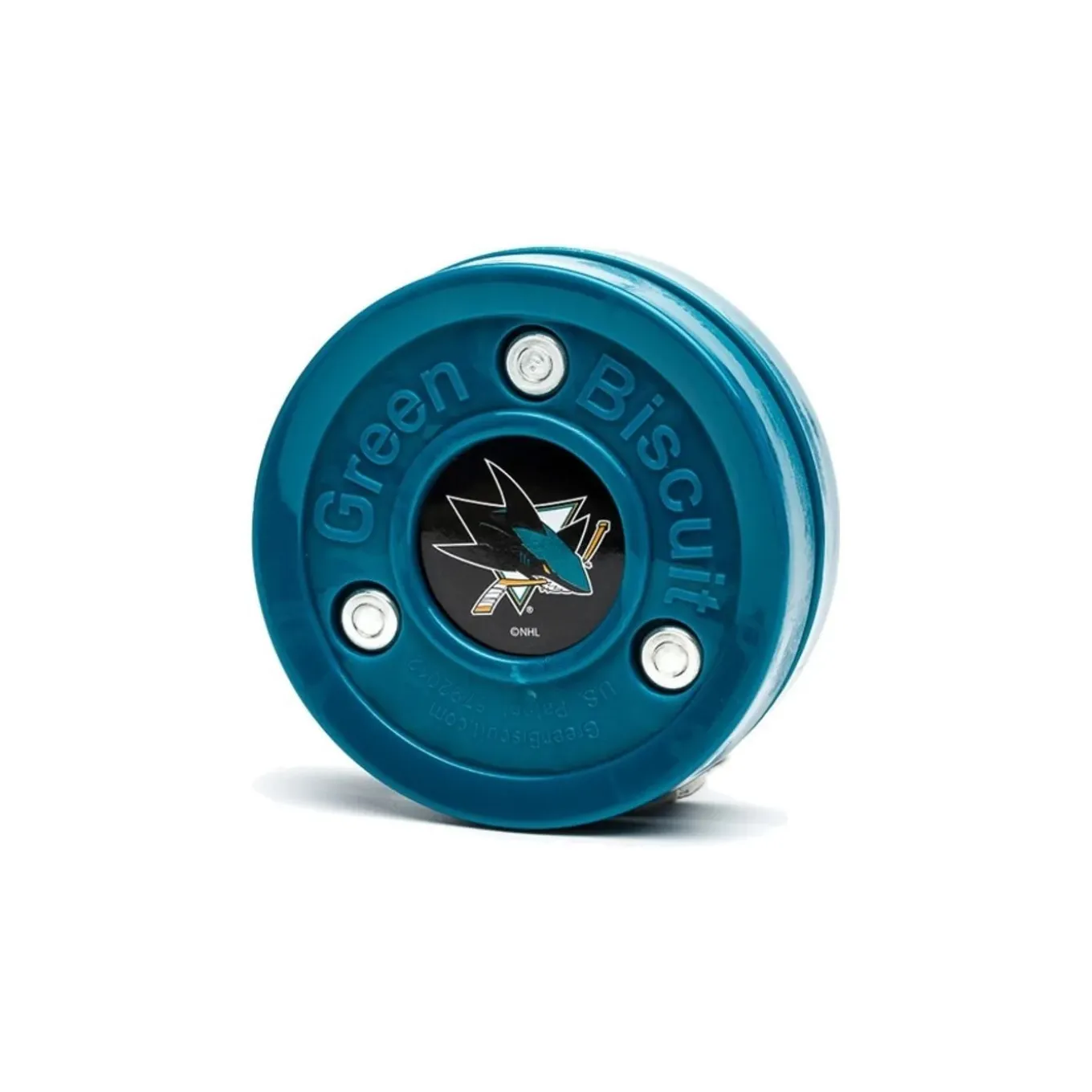 Green Biscuit Puck NHL Edition- San Jose
