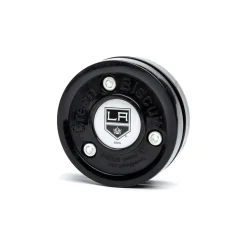 Green Biscuit Puck NHL Edition - Los Angeles Kings Svart