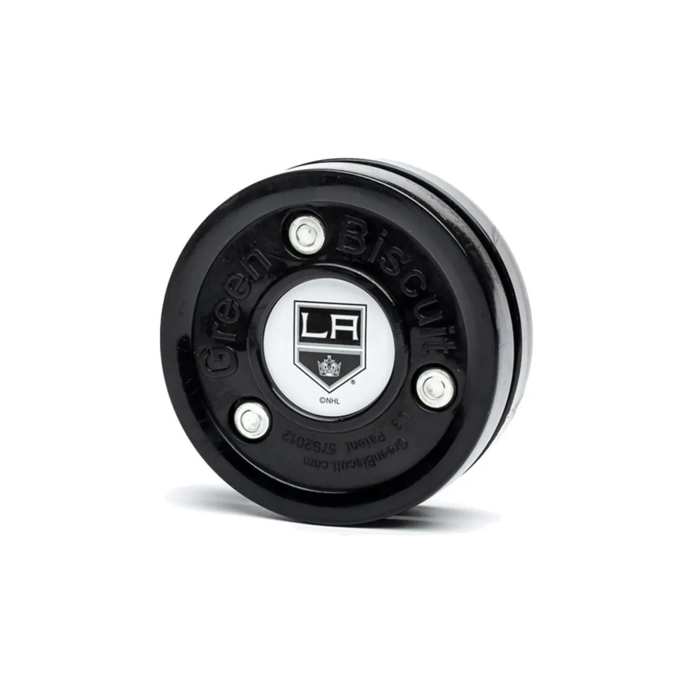 Green Biscuit Puck NHL Edition - Los Angeles Kings Svart