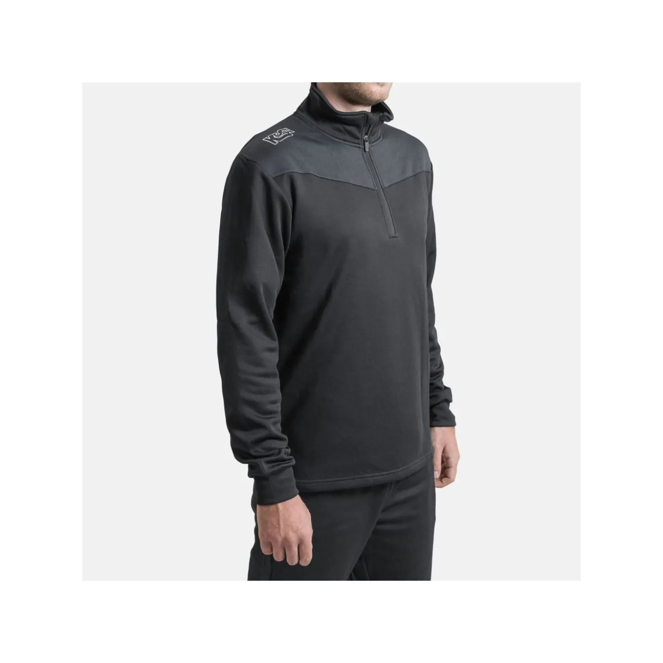 Kosa Tröja Zip Neck Sr Black