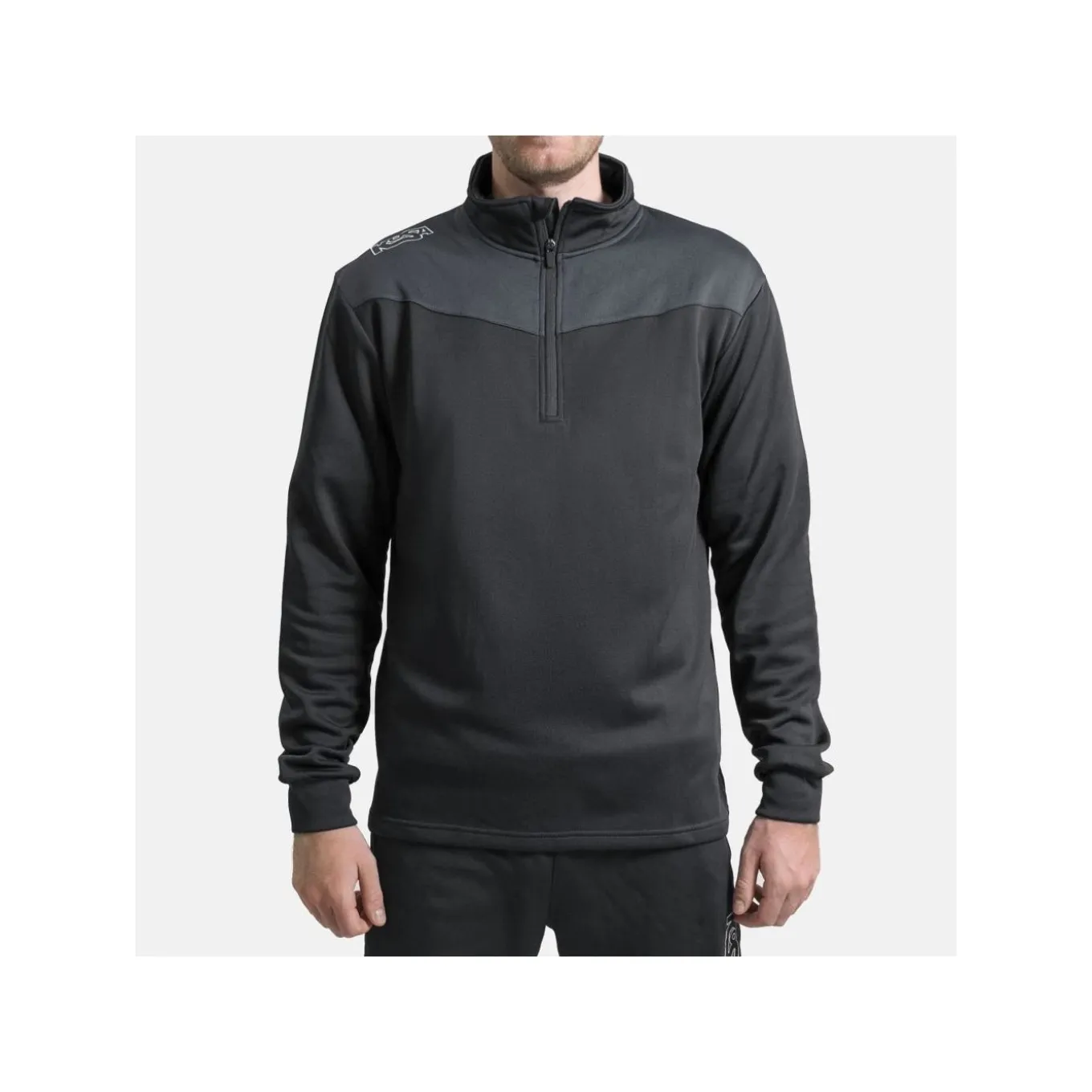 Kosa Tröja Zip Neck Sr Black