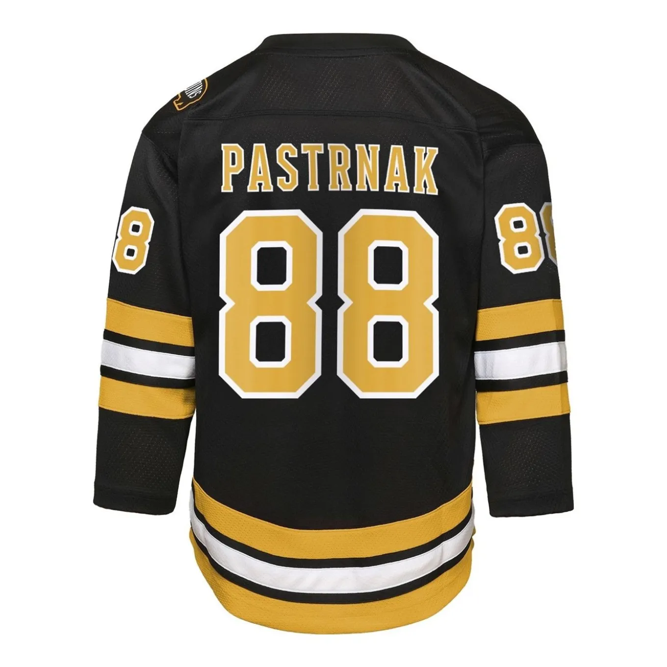 Outerstuff Matchtröja Name & Number Replica Jr David Pastrnak