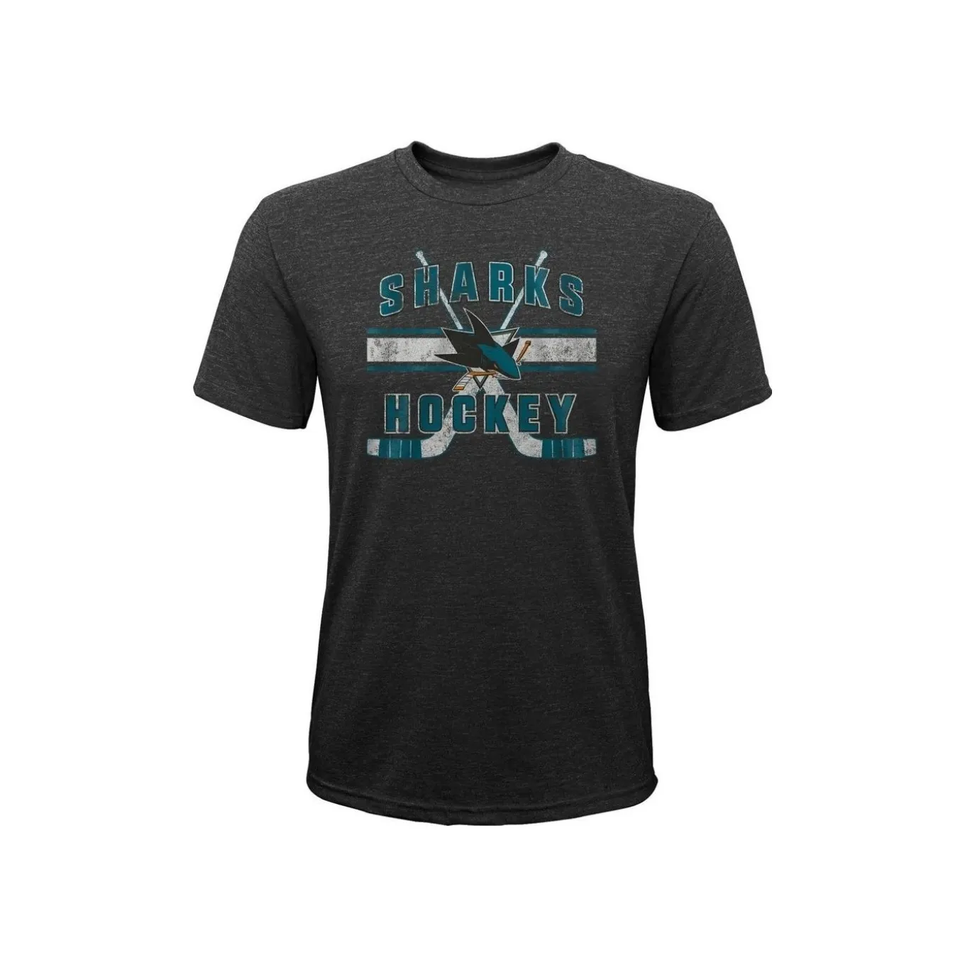 Outerstuff T-shirt Superstripe Tee Jr San Jose Sharks