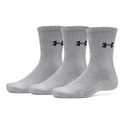 Under Armour Strumpor Performance Cotton 3-pack Halo Grey