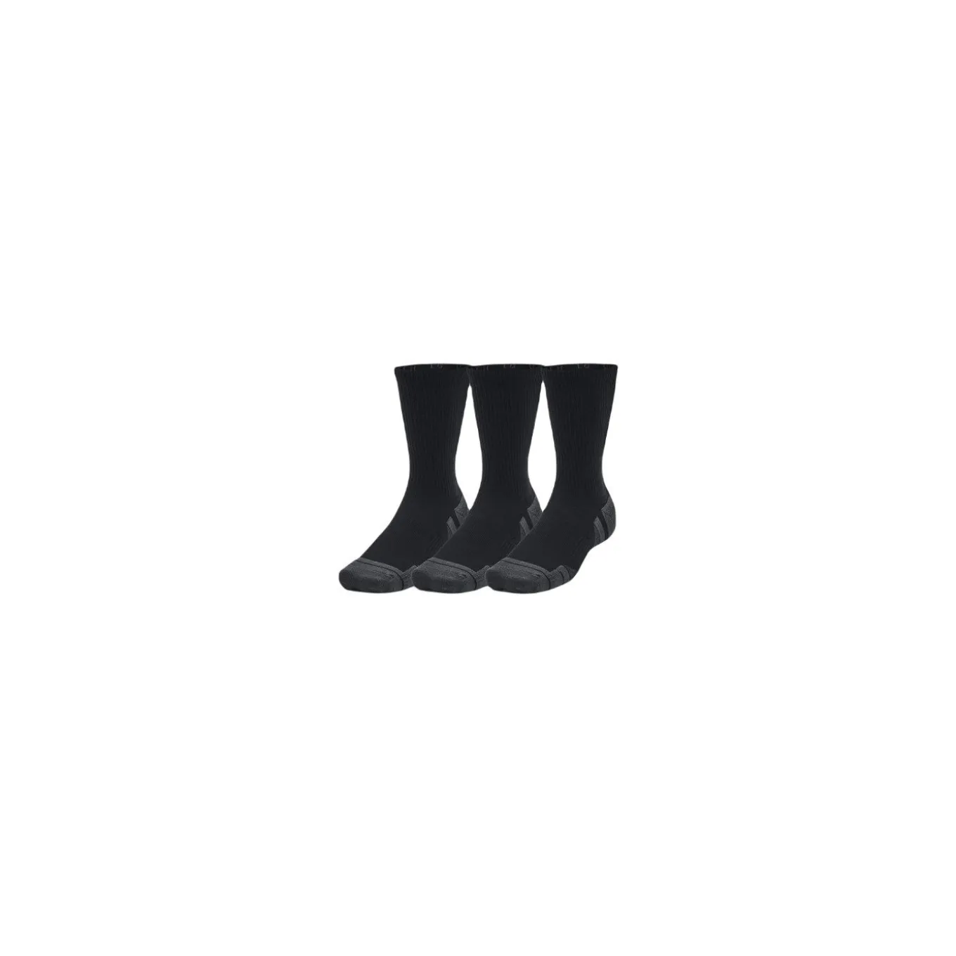 Under Armour Strumpor Performance Crew Tech 3-Pack Black