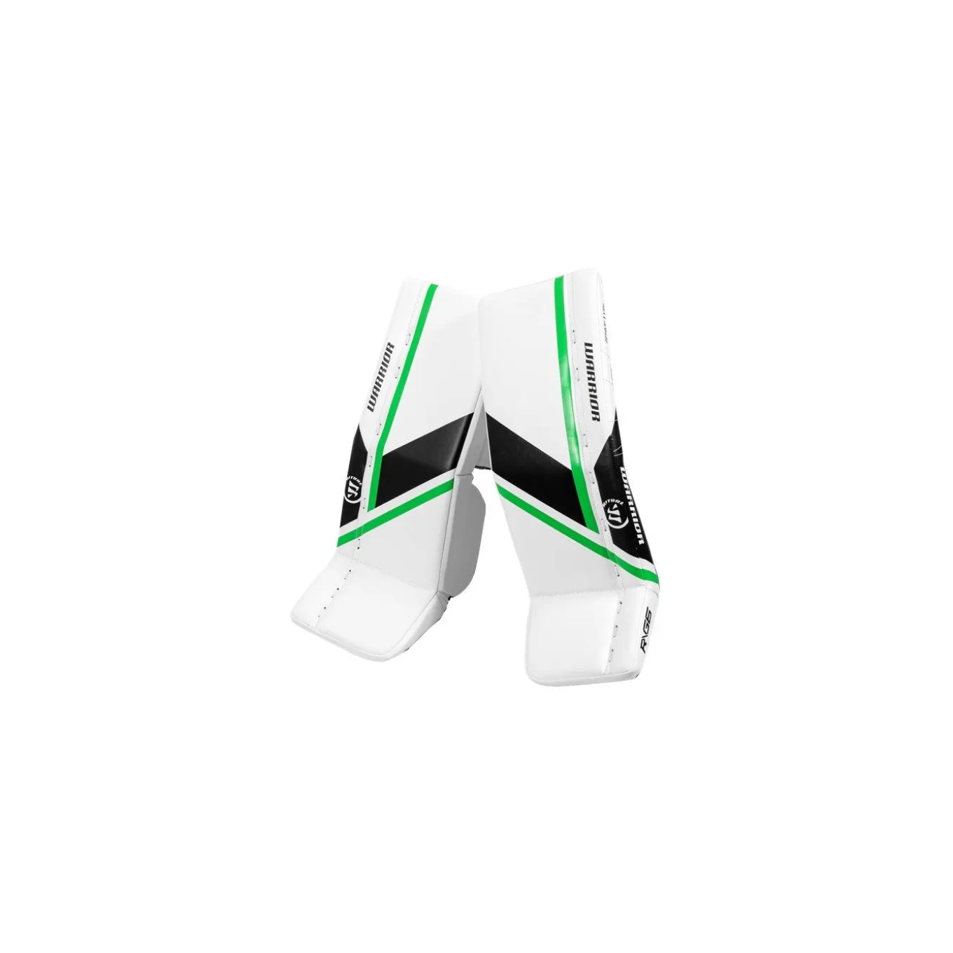 Warrior Målvaktsbenskydd G6 E+ Yth White/Black/Neon Green