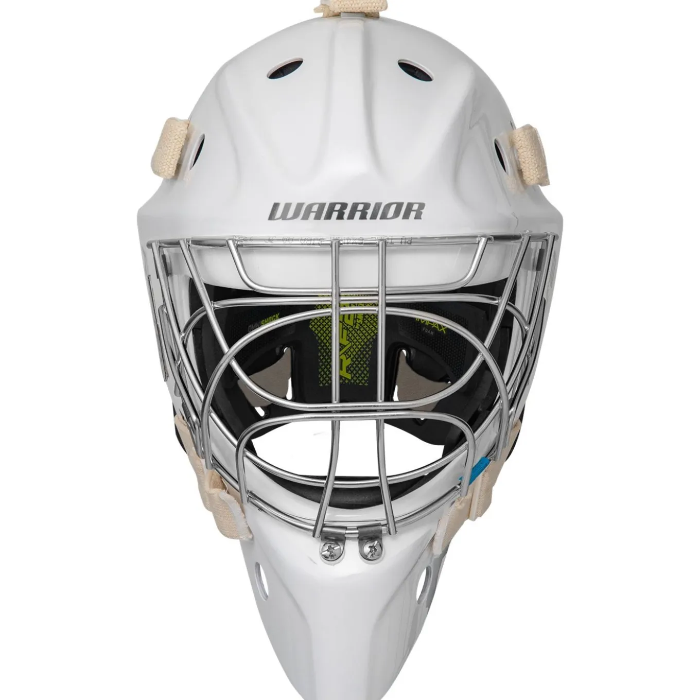Warrior Målvaktsmask Ritual F2 E SR Certified Cat-Eye White
